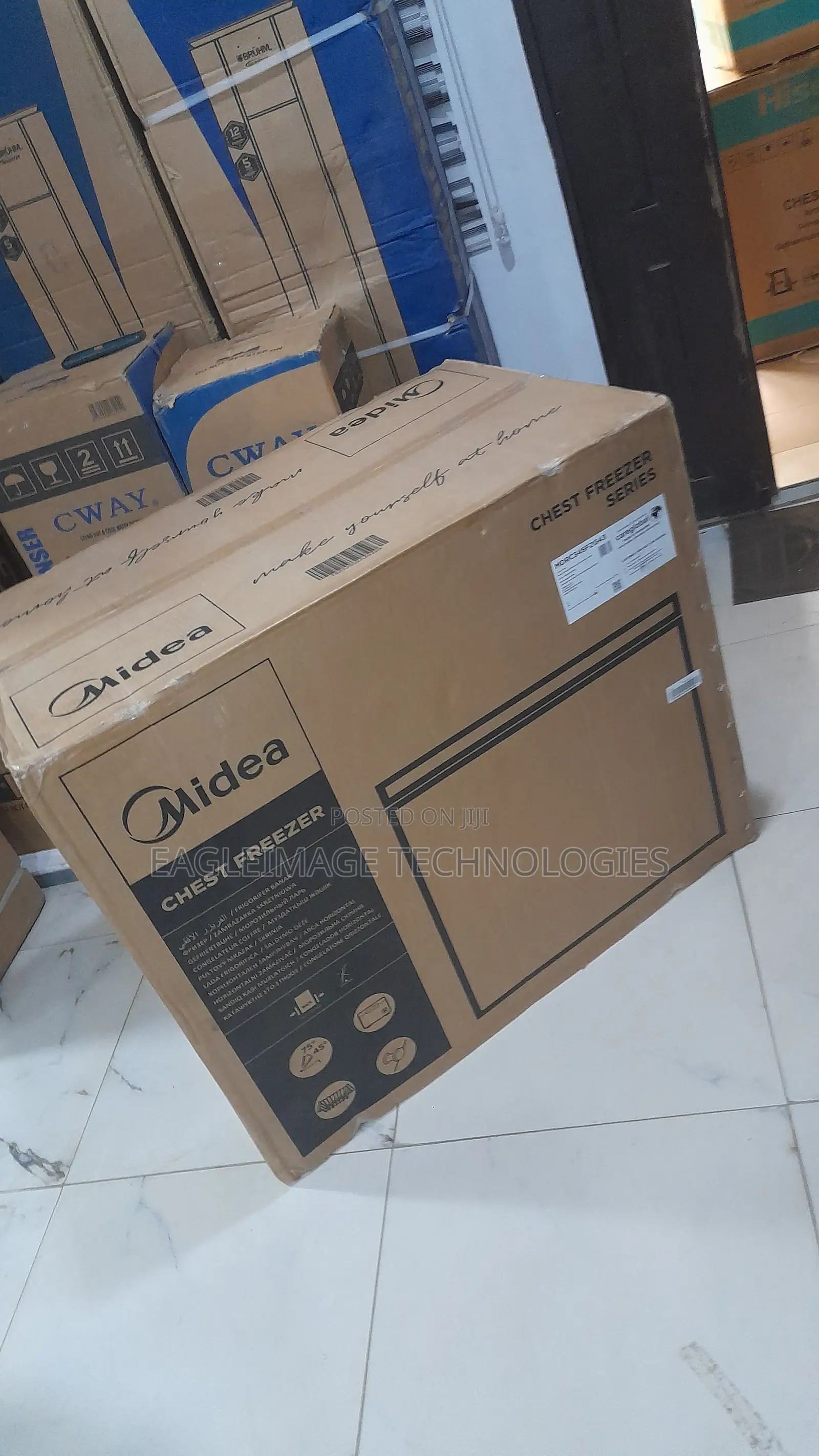 Midea 249L Deep Freezer for Restaurants and Shops