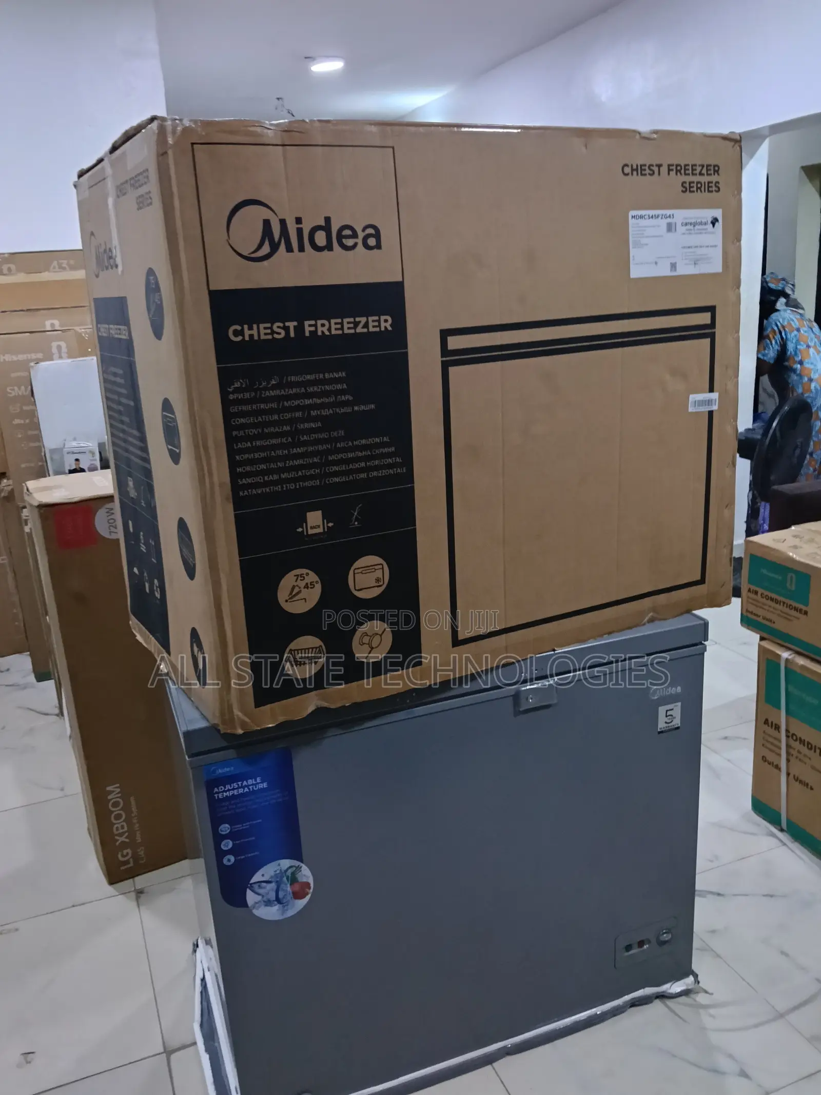 249L Midea Inverter Chest Freezing Machine