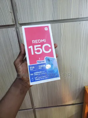 New Xiaomi Redmi 15C 128 GB Black