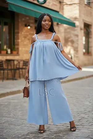 Braided Top and Pants Set