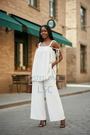 Braided Top and Pants Set