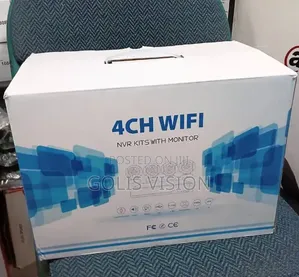 4CH WiFi NVR Kit With Monitor