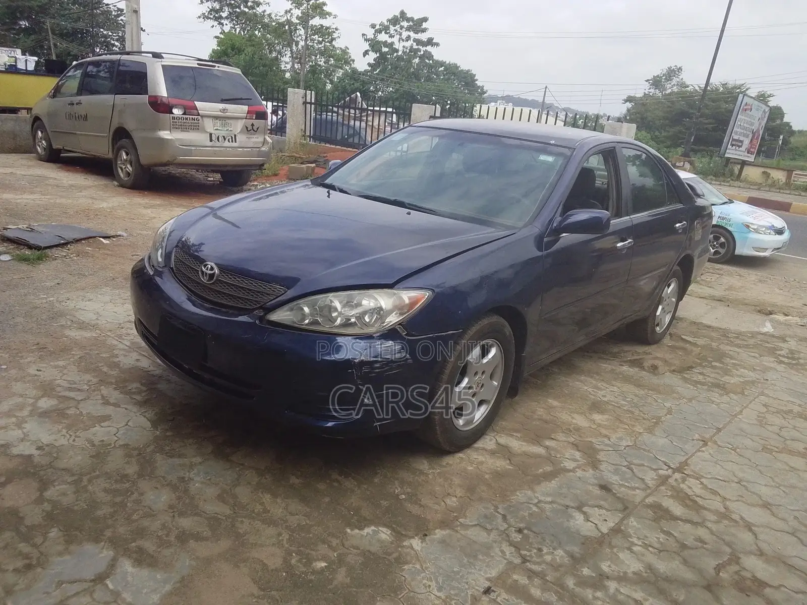 Toyota Camry 2002 Blue