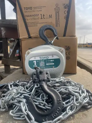 1 Ton TOYO Chain Block – Heavy-Duty Manual Lifting Hoist
