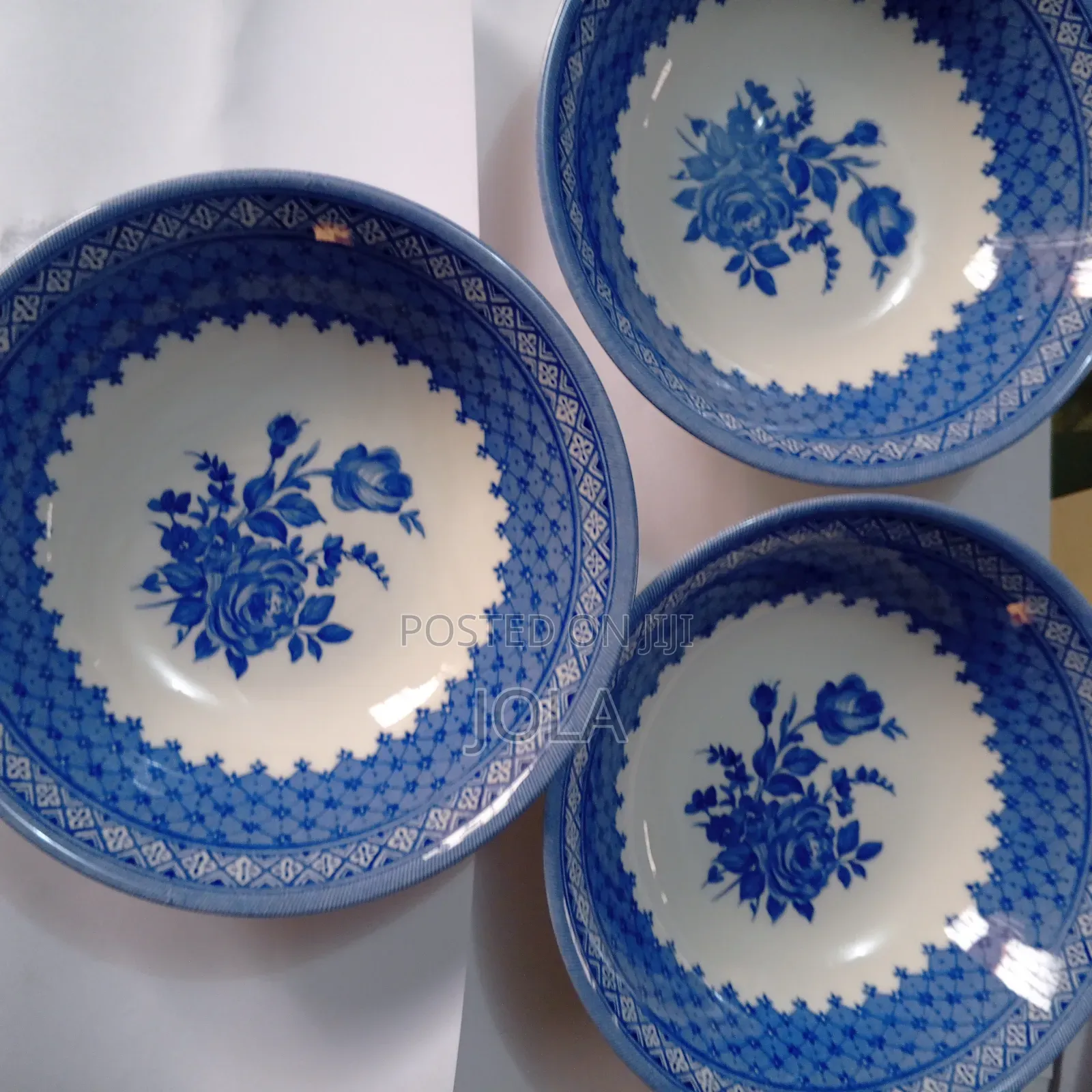 Durable Floral Set Plates