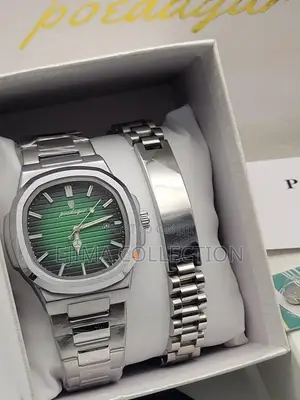 Poedagar Watch Plus Bracelet Come as Seen Complete Package
