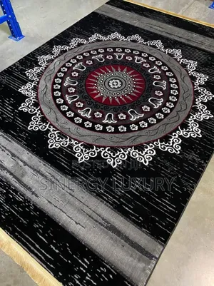 8x11fts Gray,black and White Turkish Center Rug
