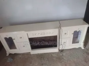 Very Clean , Perfectly Working TV Stand 6ft Long Tall