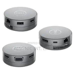 DELL 7-in-1 USB-C Multiport Adapter 2. Ports, 1 USB-C, 1 HDMI