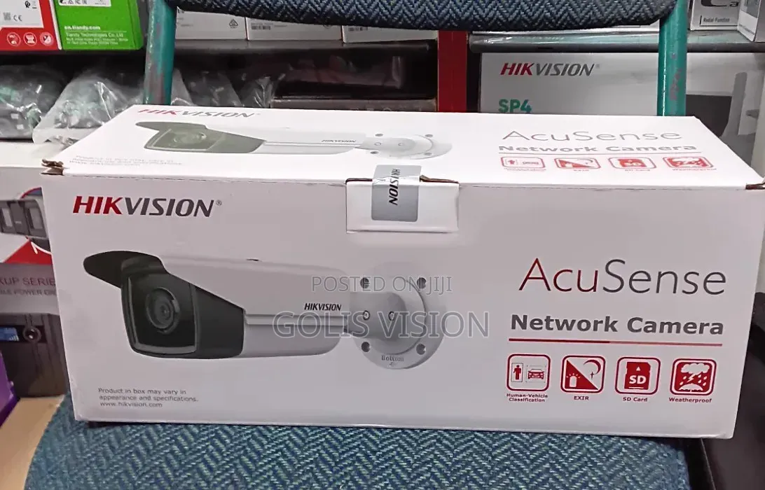 Hikvision 4MP AcuSense Fixed Bullet Network Camera