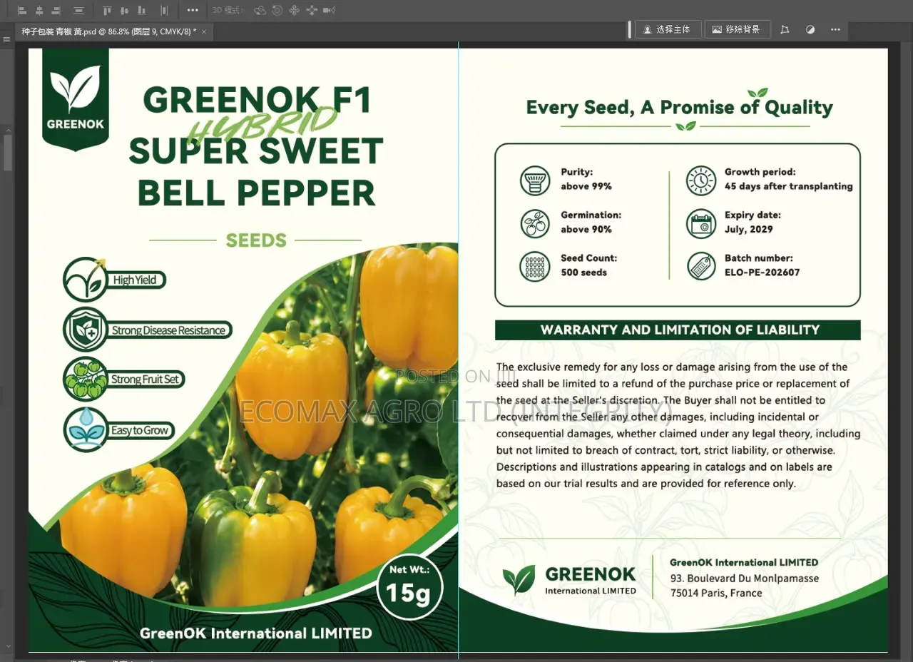 Sweet Pepper - Green Ok Bell Pepper