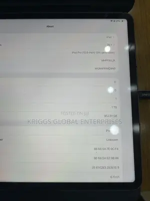Apple iPad Pro 12.9 (2021) 1 TB Gray