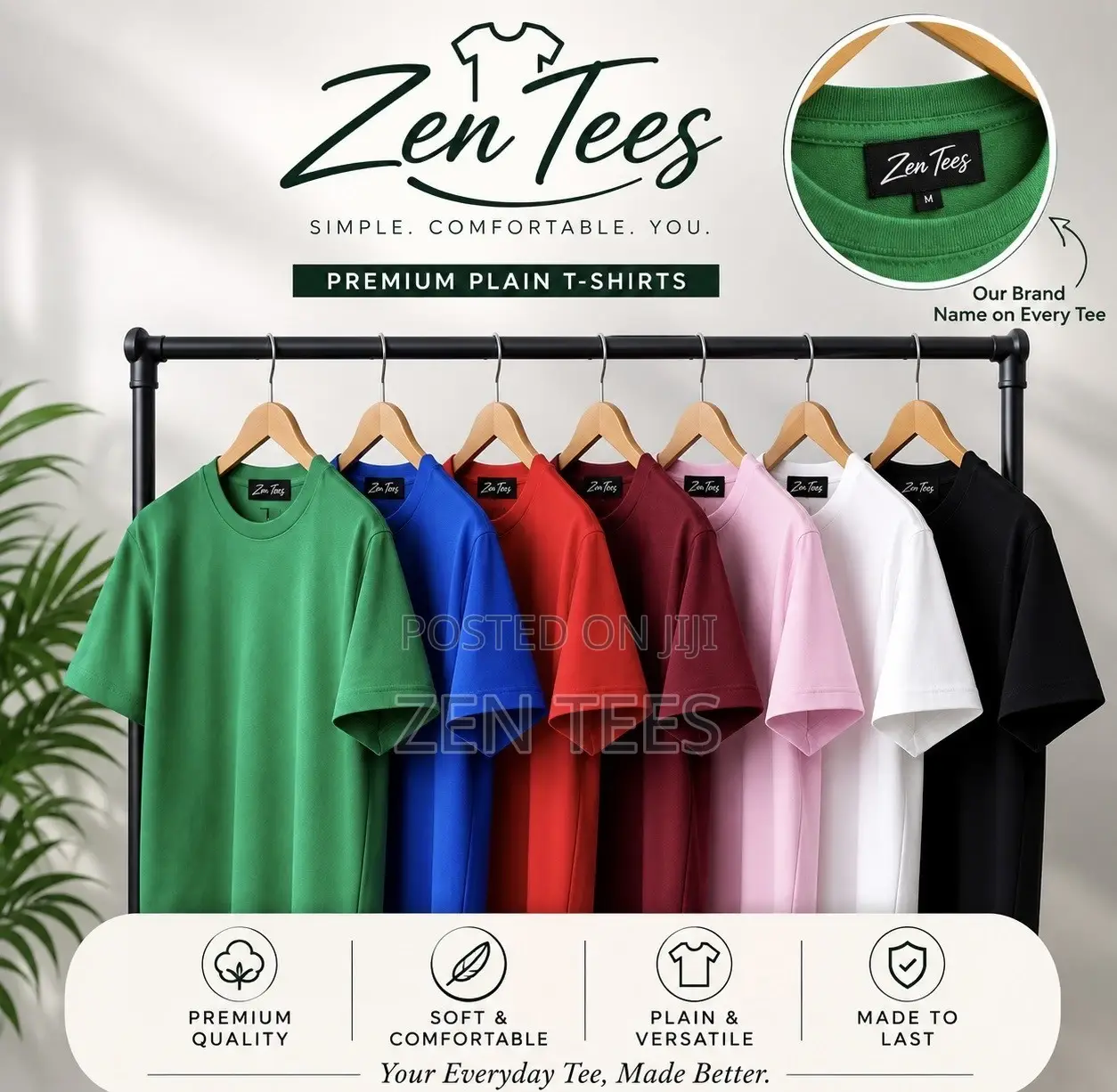 ZEN TEES — Your Everyday Tee, Made Better.