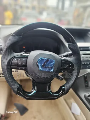 All-Black Lexus Steering Wheels 