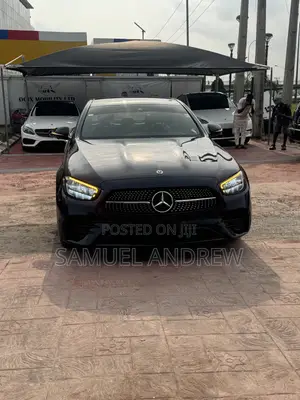 Mercedes-Benz E350 2021 Black