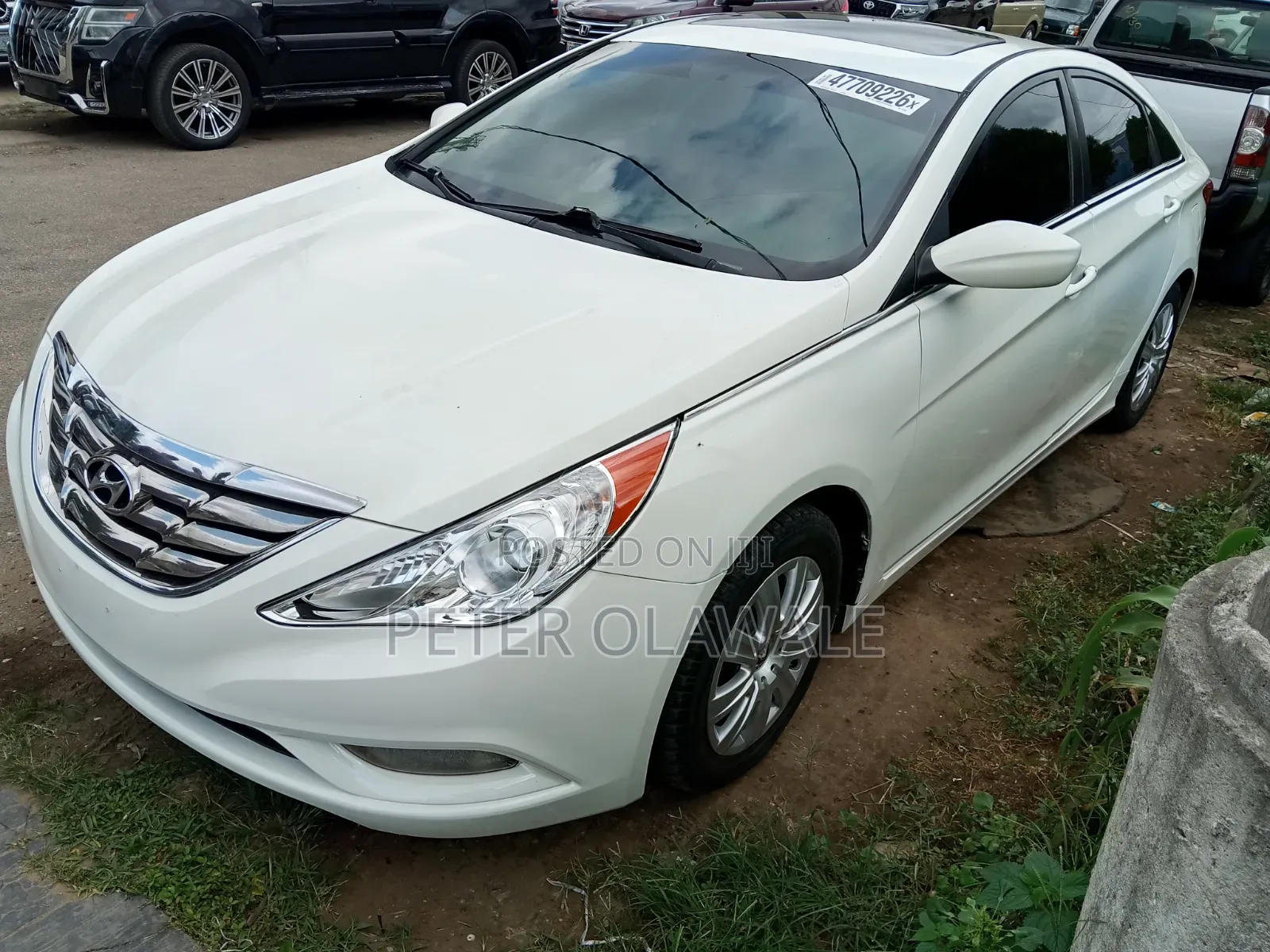 Hyundai Sonata 2013 White