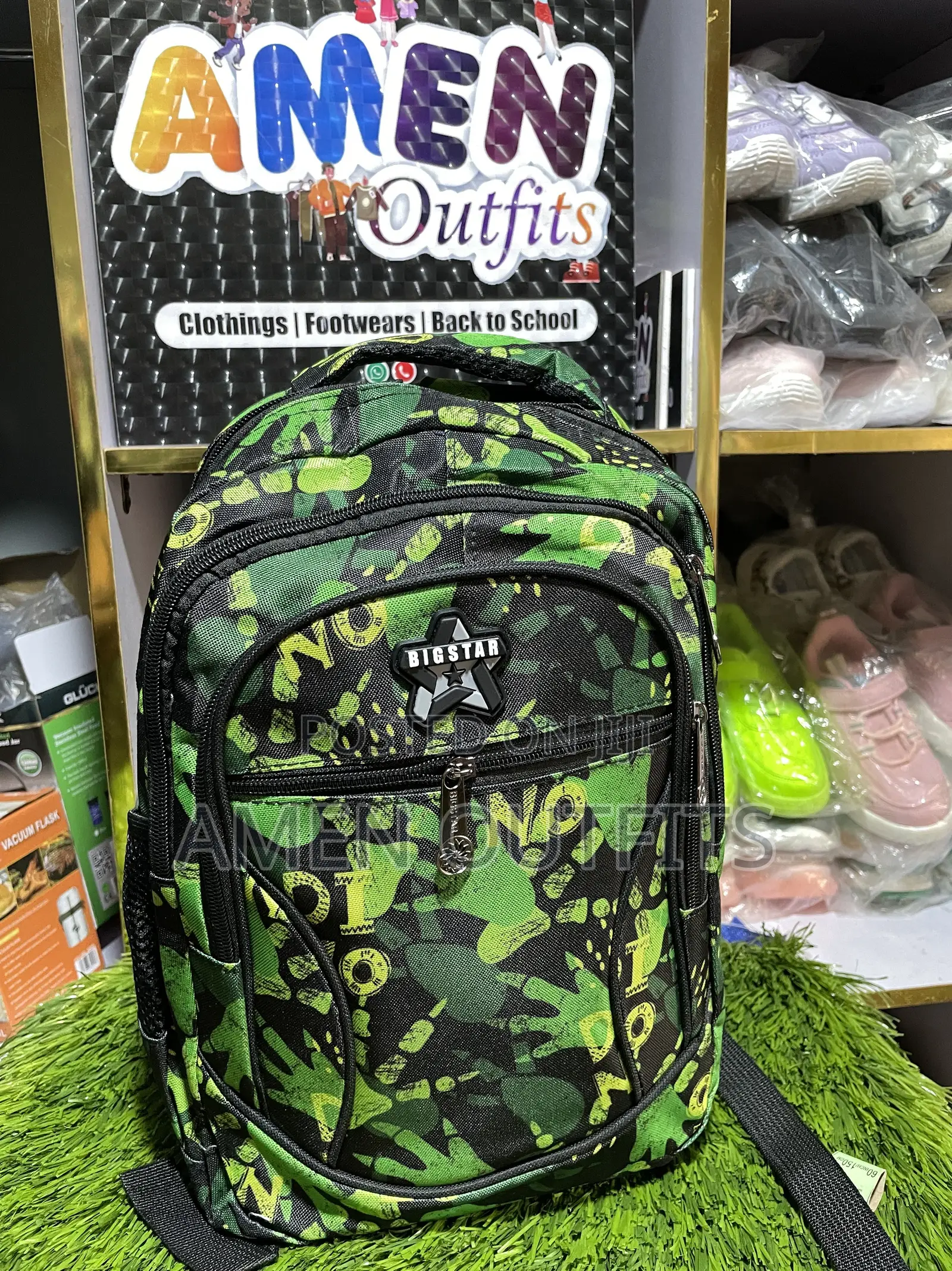 15’ Premium Stock School Bag