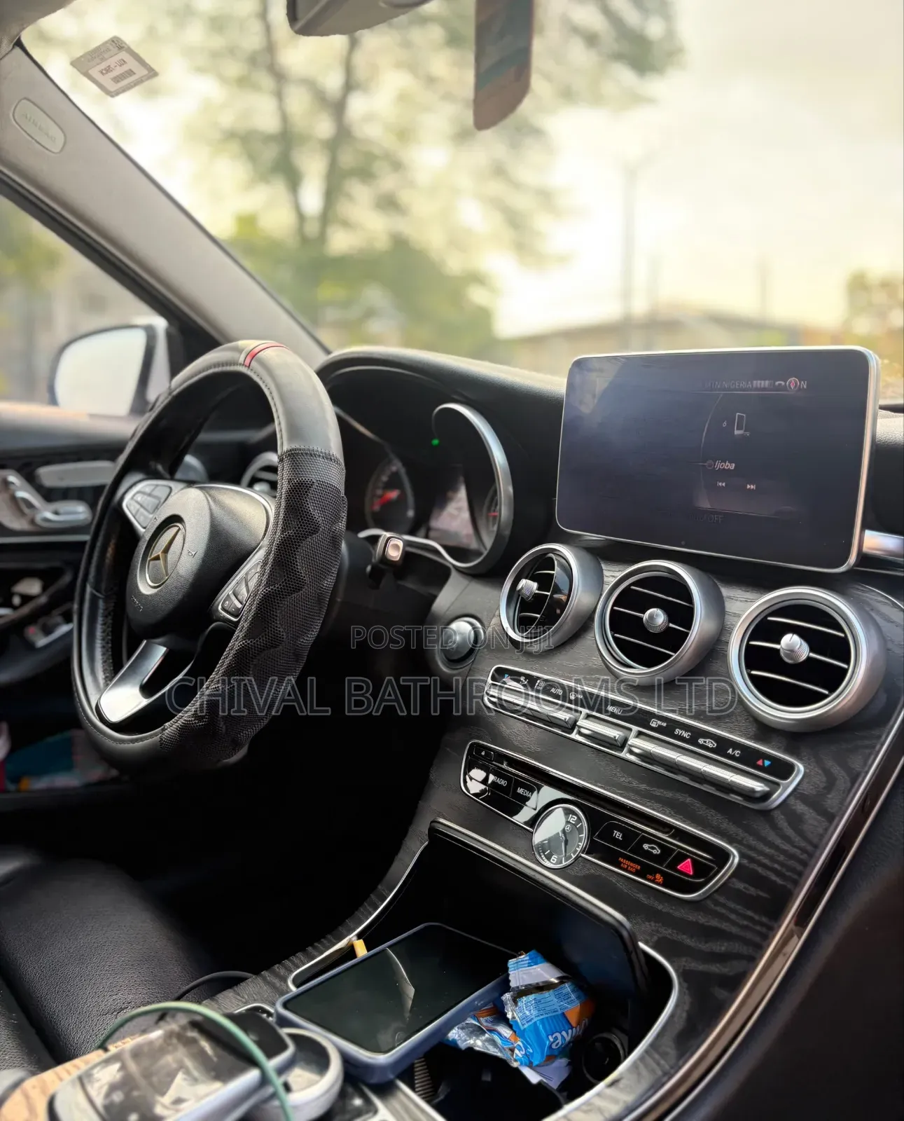 Mercedes-Benz C300 2015 White