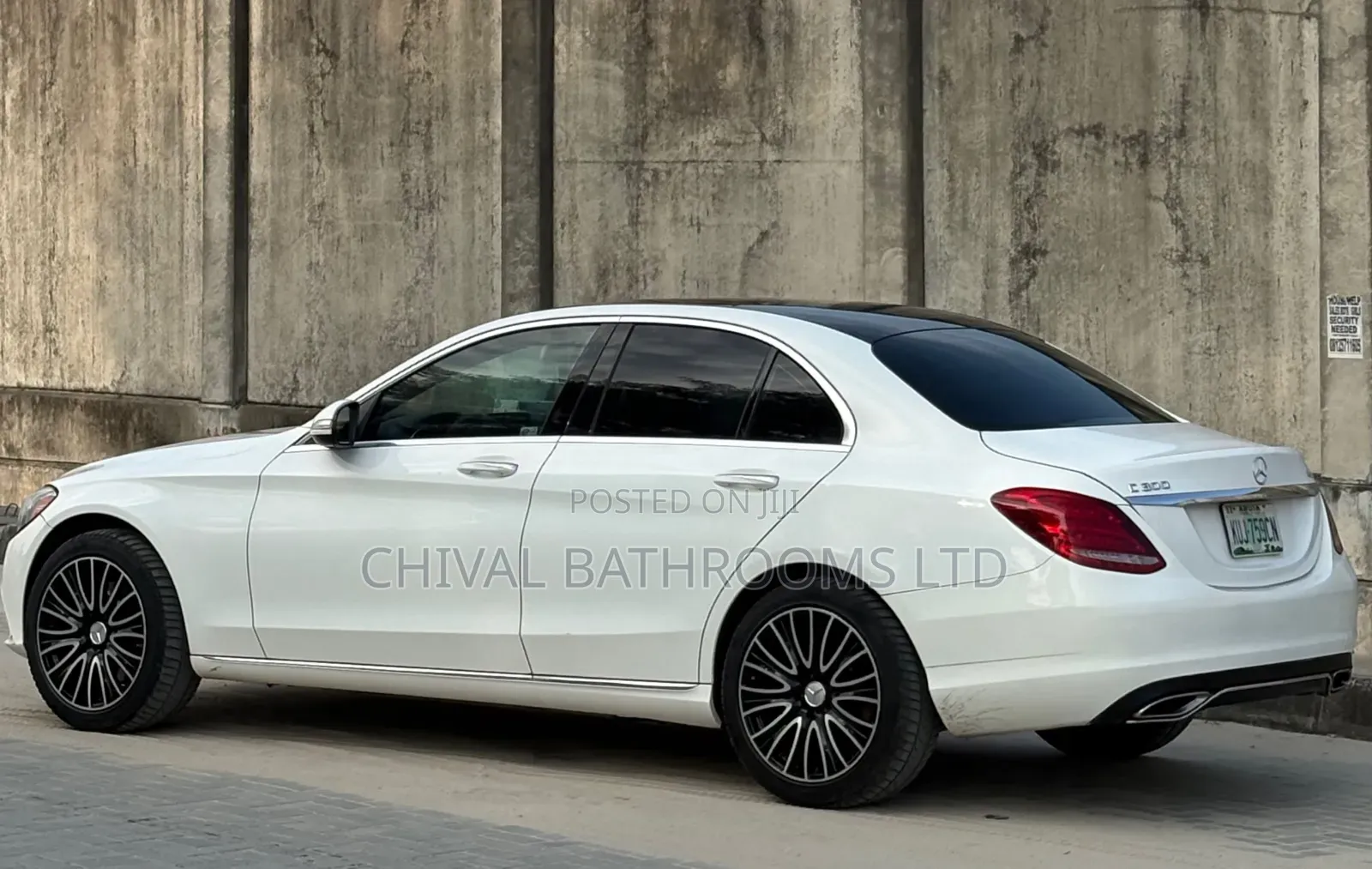 Mercedes-Benz C300 2015 White