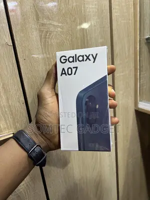 New Samsung Galaxy A07 4G 128 GB Black