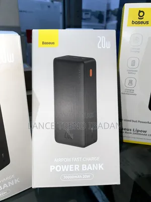 30,000 mAh 20W Baseus Power Bank AirPow Fast Charge