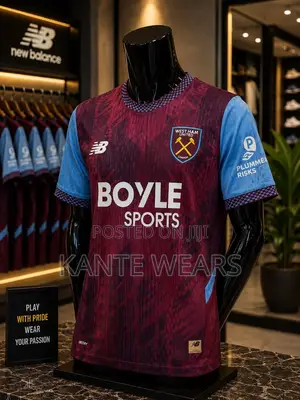 Westham Home Jersey 25/26 Player Version