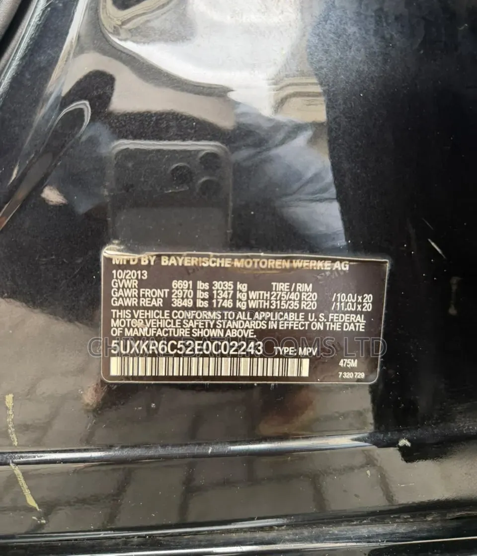 BMW X5 2014 Black