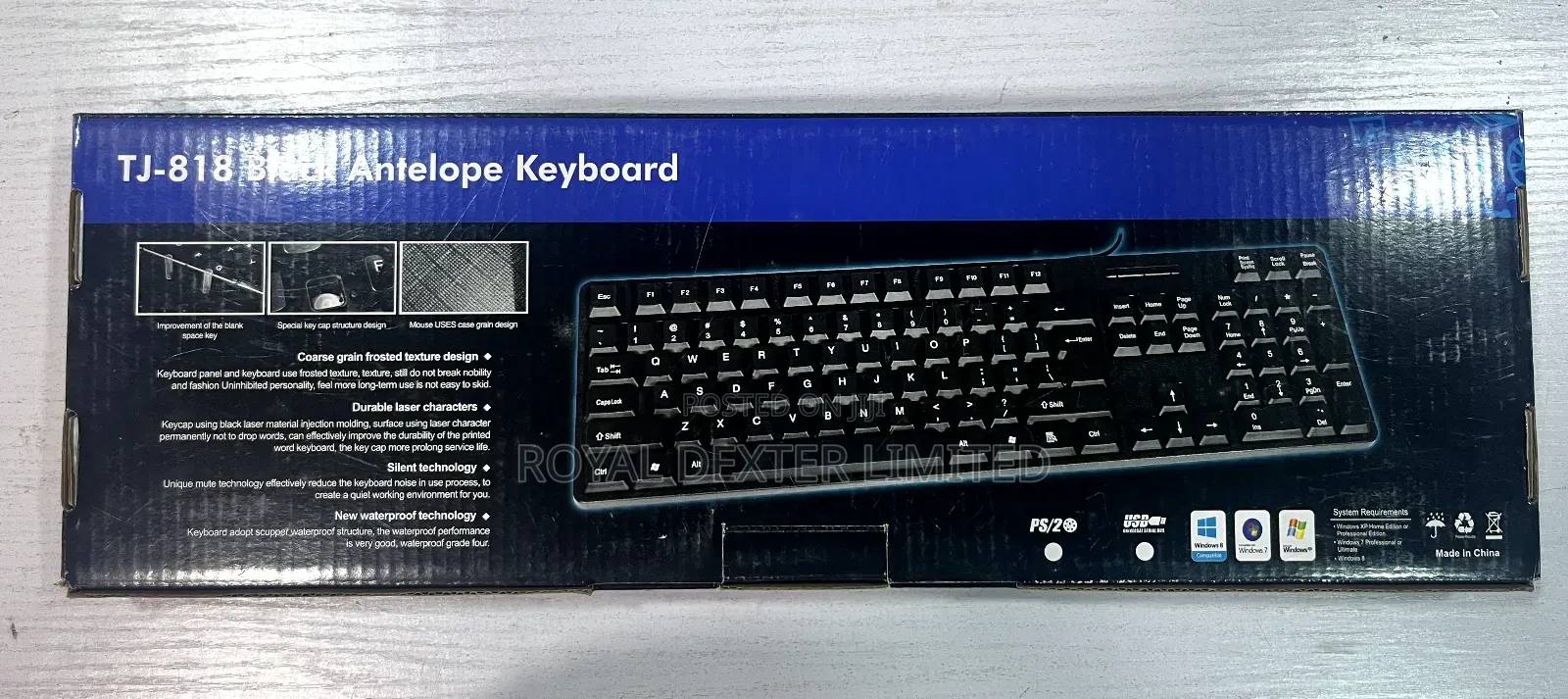 Tj_818 Black Antelope Keyboard