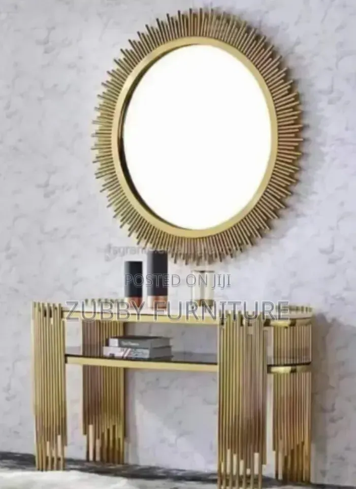 Brand New Quality and Imported Luxury Console Mirror