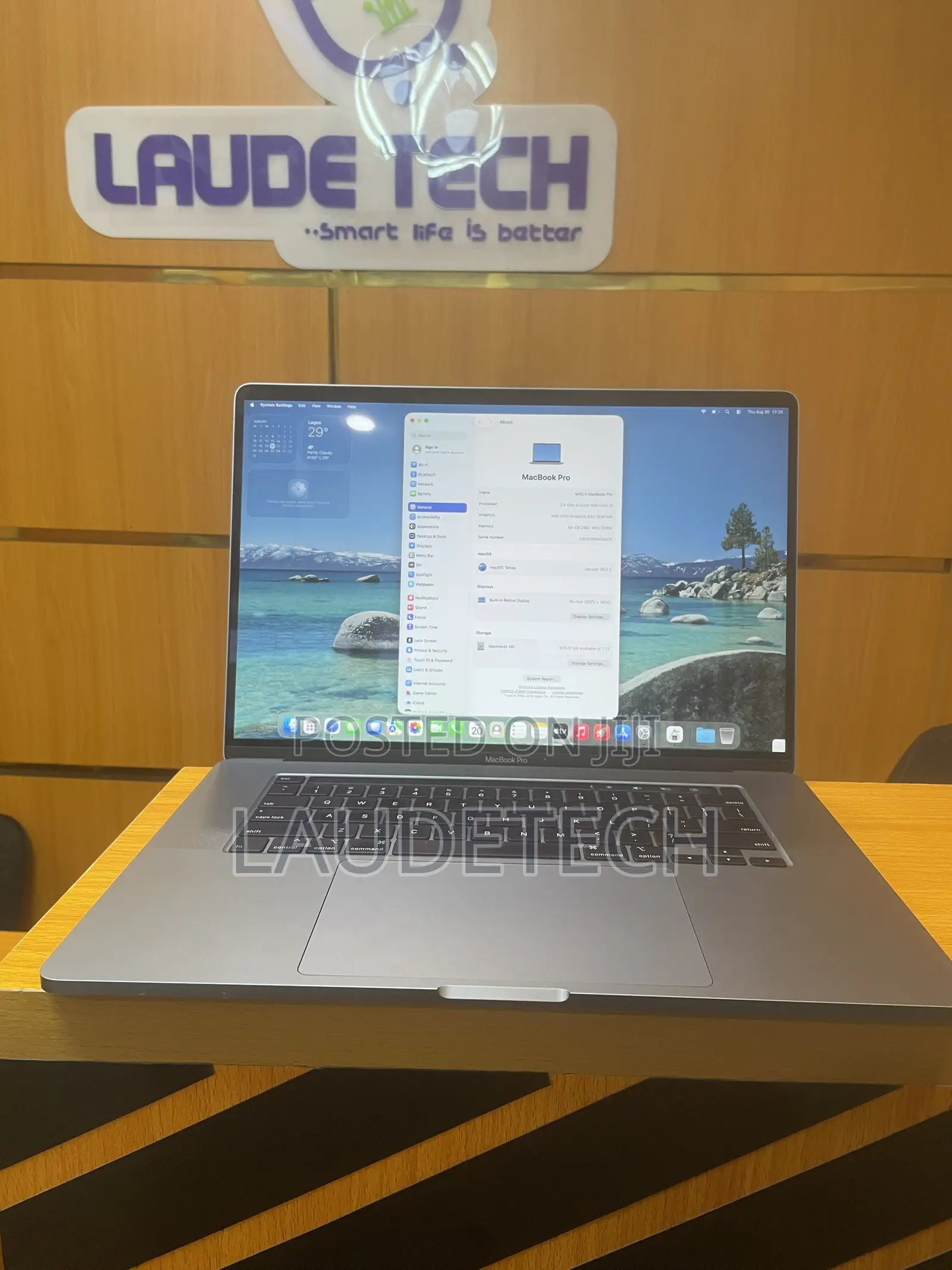 Laptop Apple MacBook Pro 2019 64GB Intel Core i9 SSD 1T