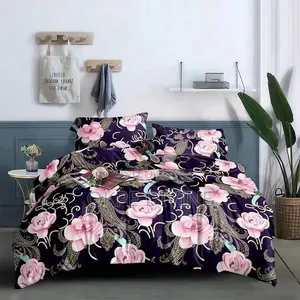 Bedsheet, 4Pillow Cases and Duvet