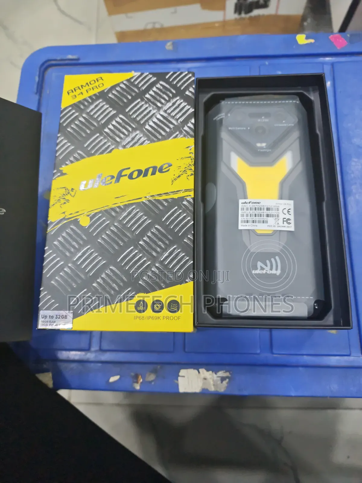 New Ulefone Armor 34 Pro+ 5G 512 GB Black