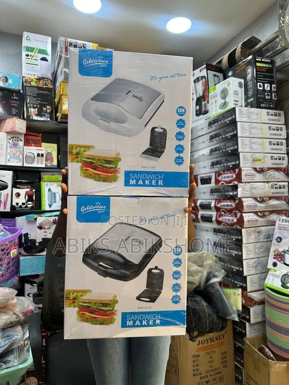 Gold Crown Sandwich Maker