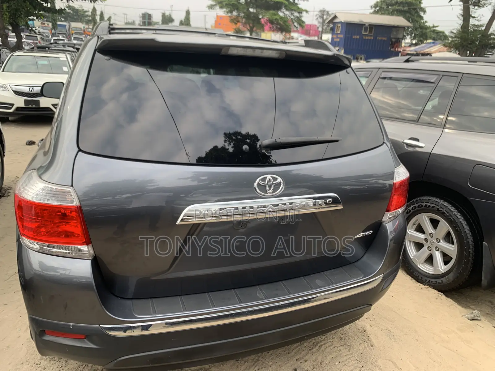 Toyota Highlander 2012 Gray