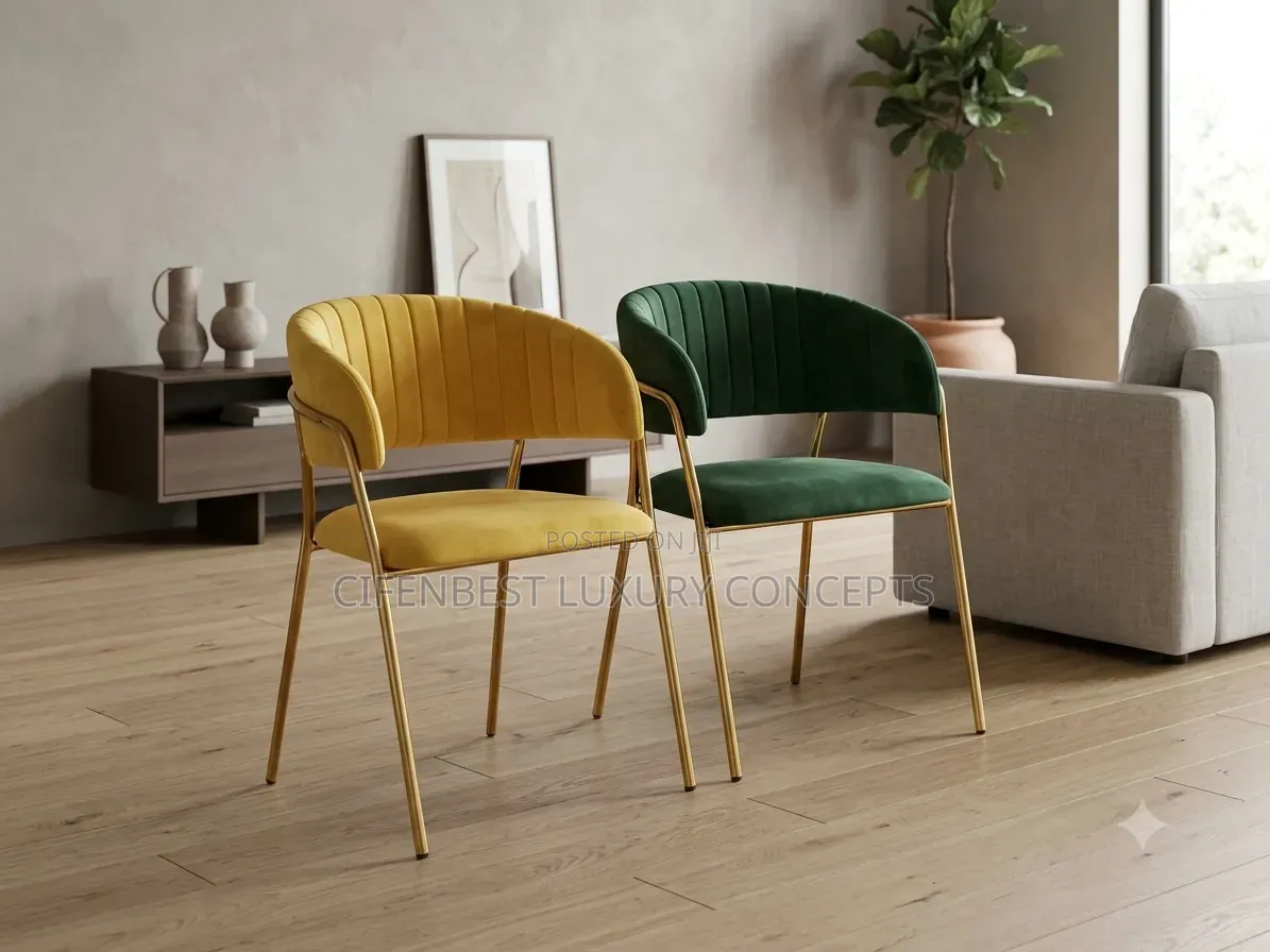 Luxury Fabric Dinning/Restaurant Chairs