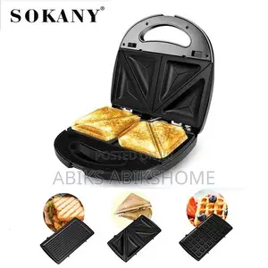 Sokany 3 in 1 Sandwich Maker