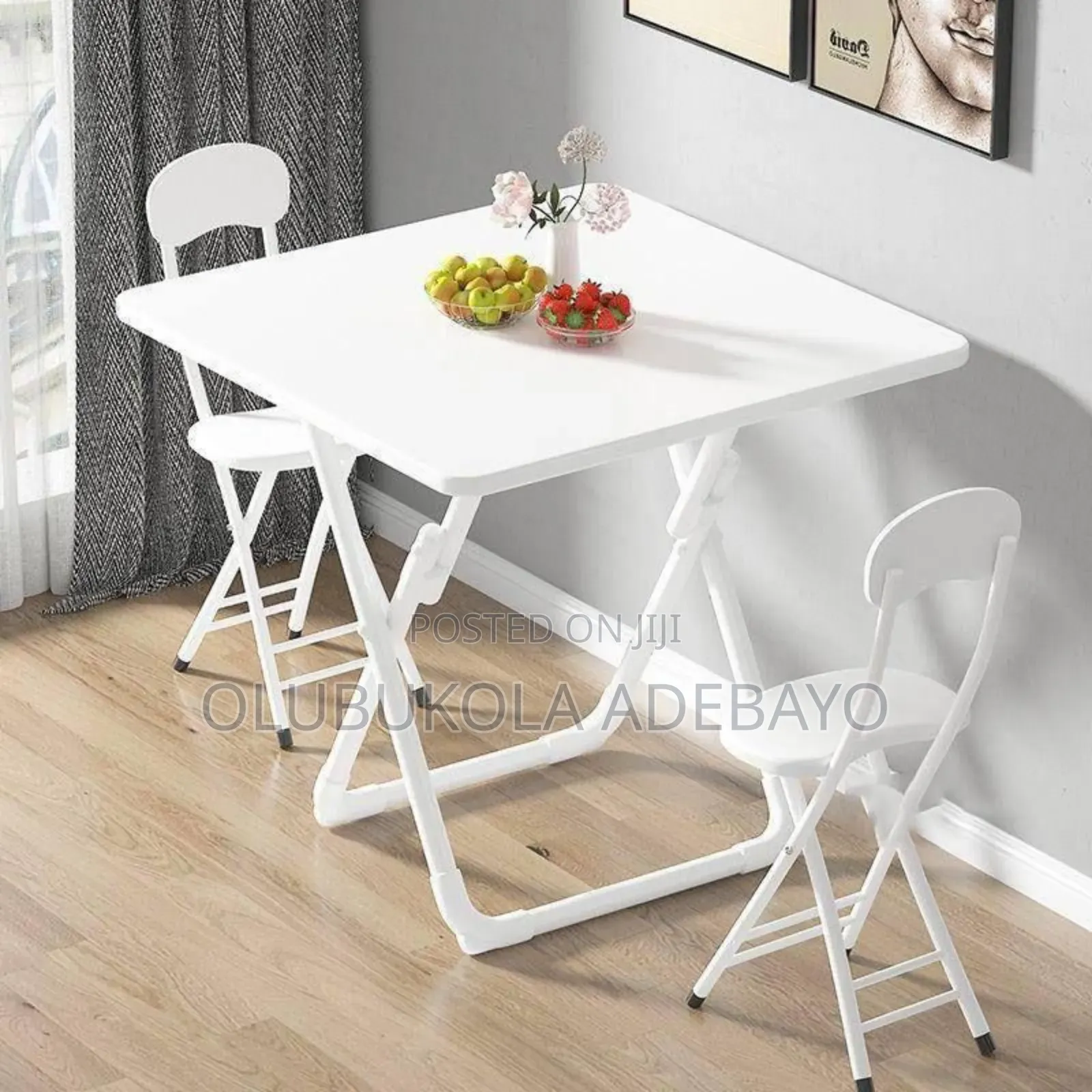 White Table and Chairs