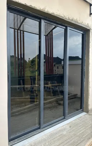 Premium Ghana Sliding Door With Reflective Glass