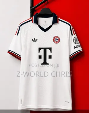 Original Quality Bayern Munich 26/27 Season White Away Jersey