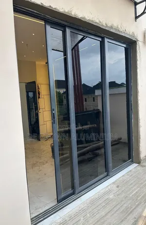 Premium Ghana Sliding Door With Reflective Glass