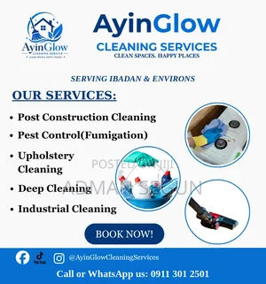 Professional Home Office Cleaning Services in Ibadan