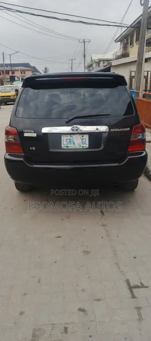 Toyota Highlander Sport 2006 Black