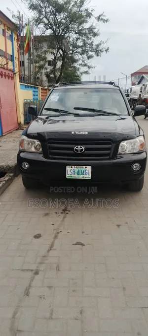 Toyota Highlander Sport 2006 Black