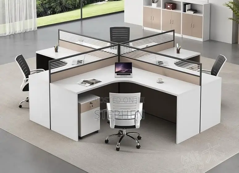 4 Seater Office Cubicle