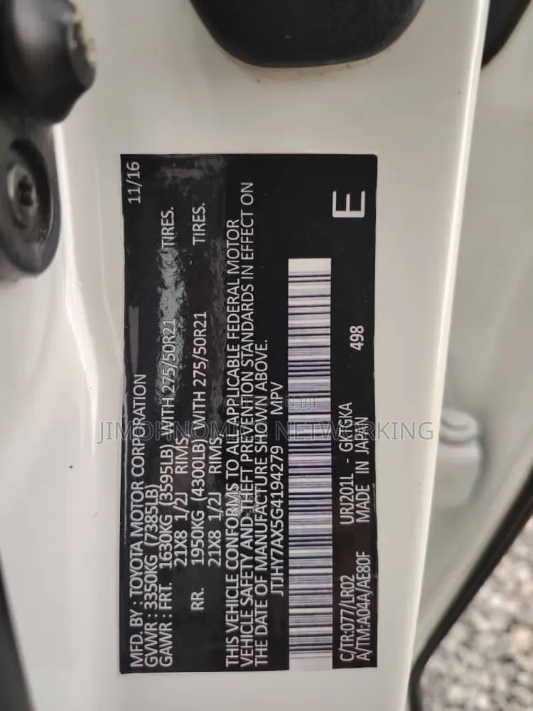 Lexus LX 2017 White
