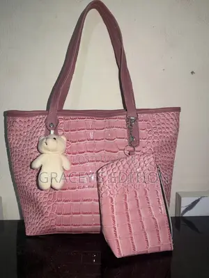 Pink Tote Bag