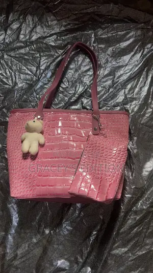 Pink Tote Bag