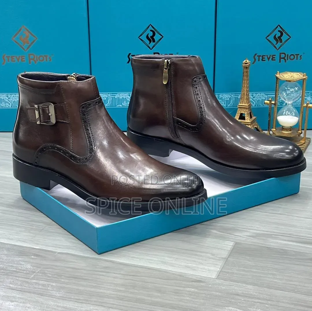 Premium Steven Riots Ankle Boots