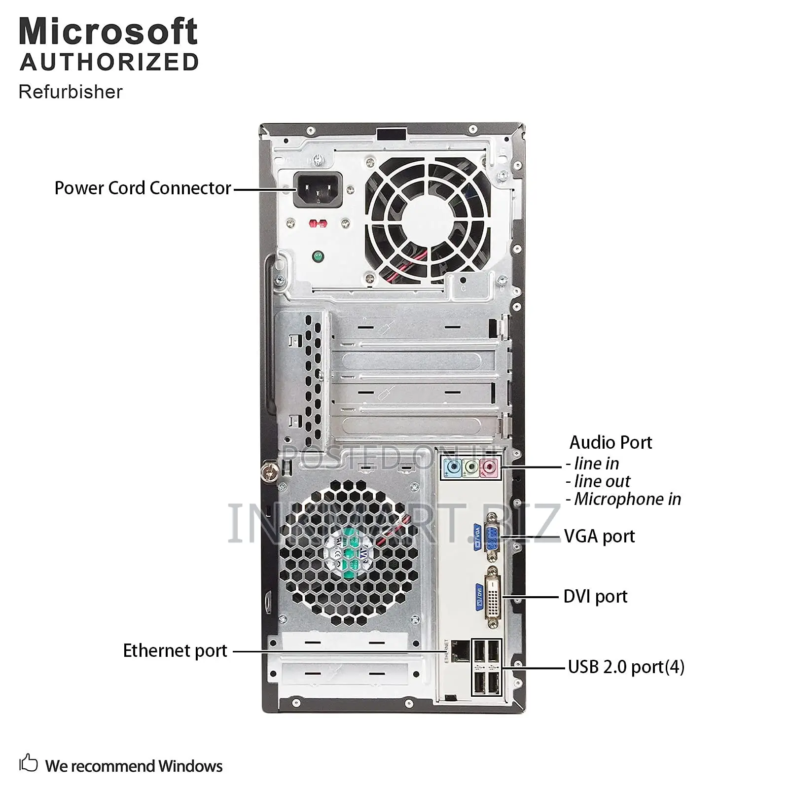 New Desktop Computer HP 16GB Intel Core i7 HDD 1T