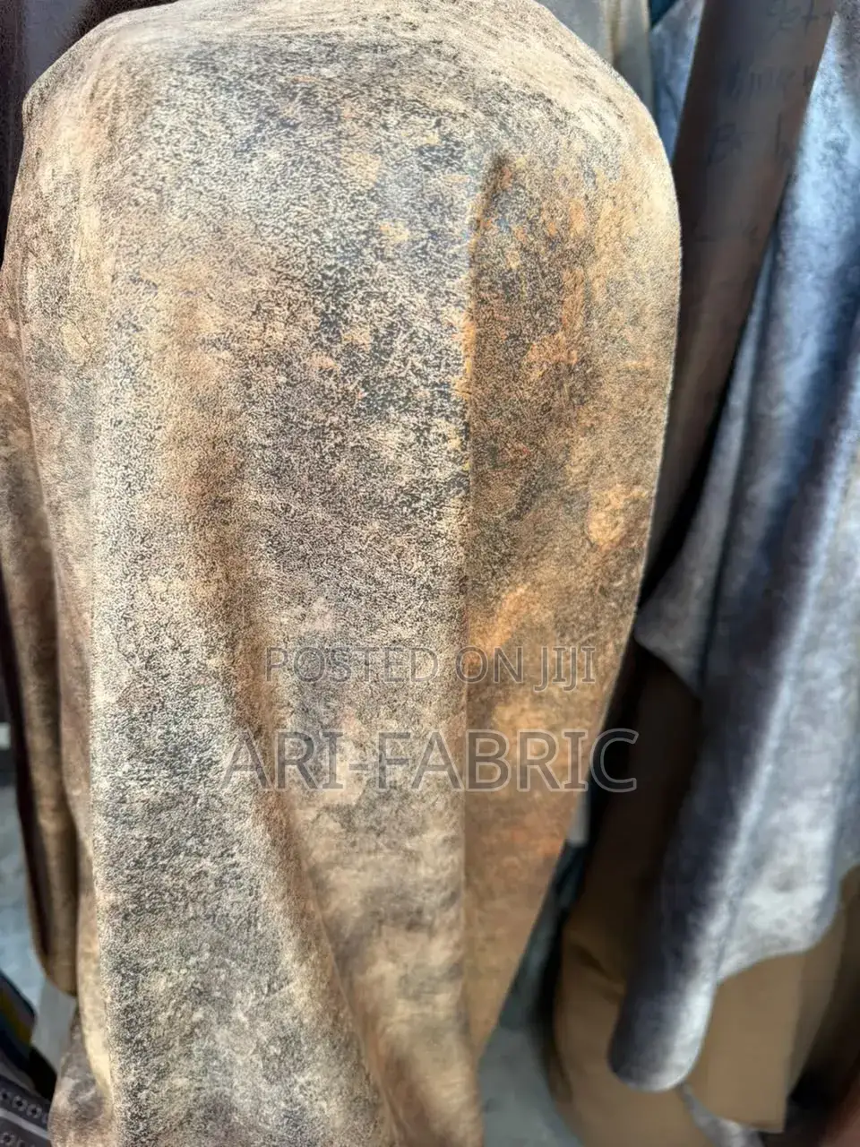Marble Pattern Leather Look Material for Making Chairs